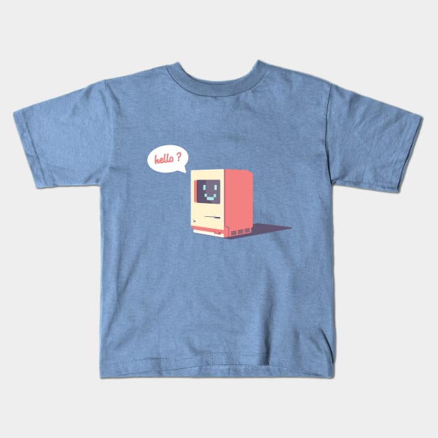 Apple Computer Kids T-Shirt by RazvanVezeteu